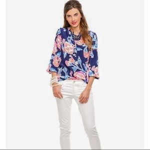 EUC Lilly Pulitzer Alexandra Blouse XS